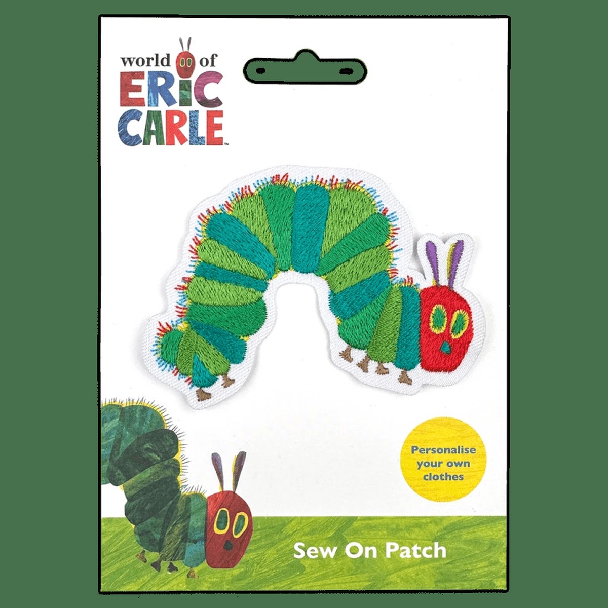 Caterpillar Sew / Iron On Patch - The Very Hungry Caterpillar