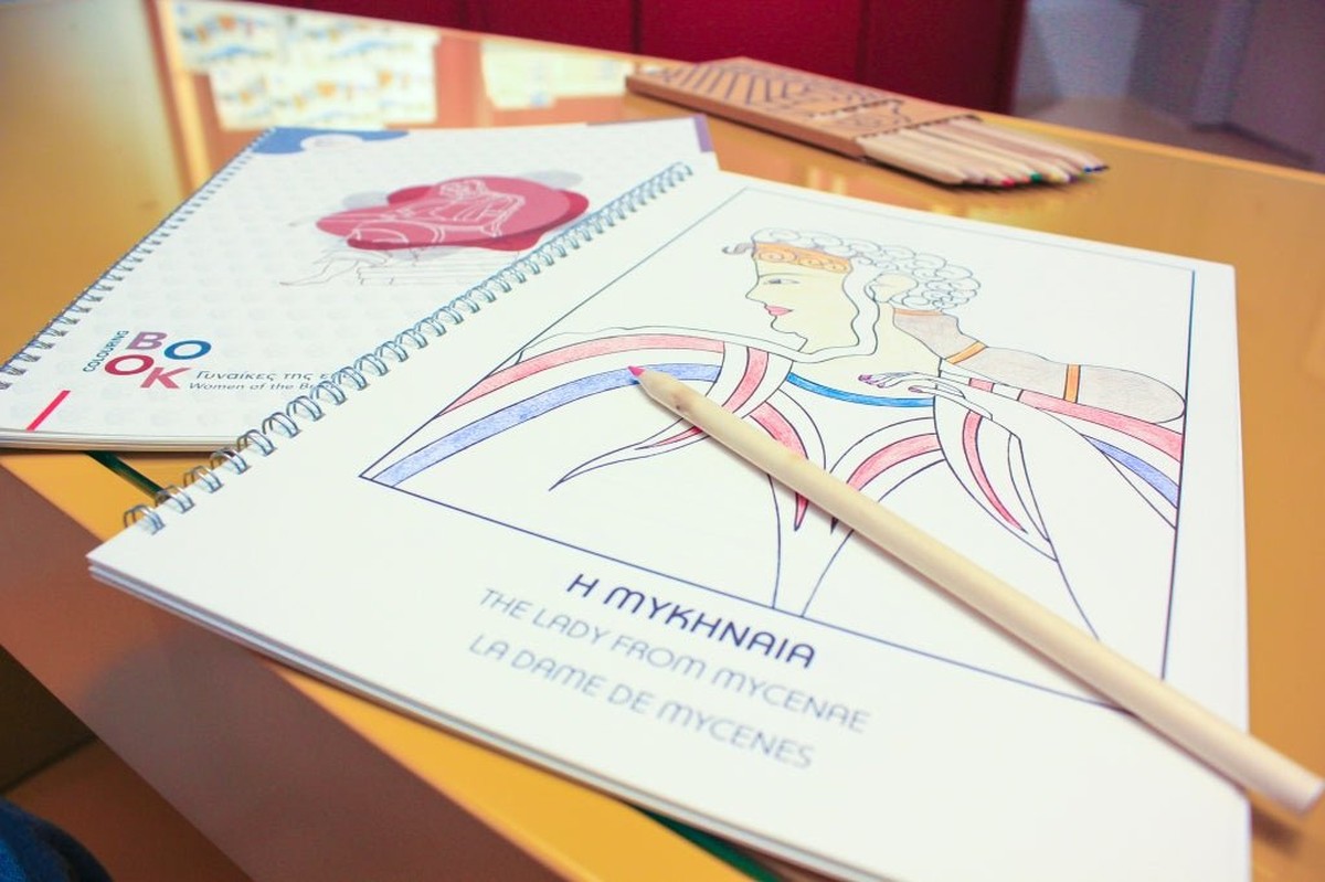 Colouring Book: Women of the Bronze Age