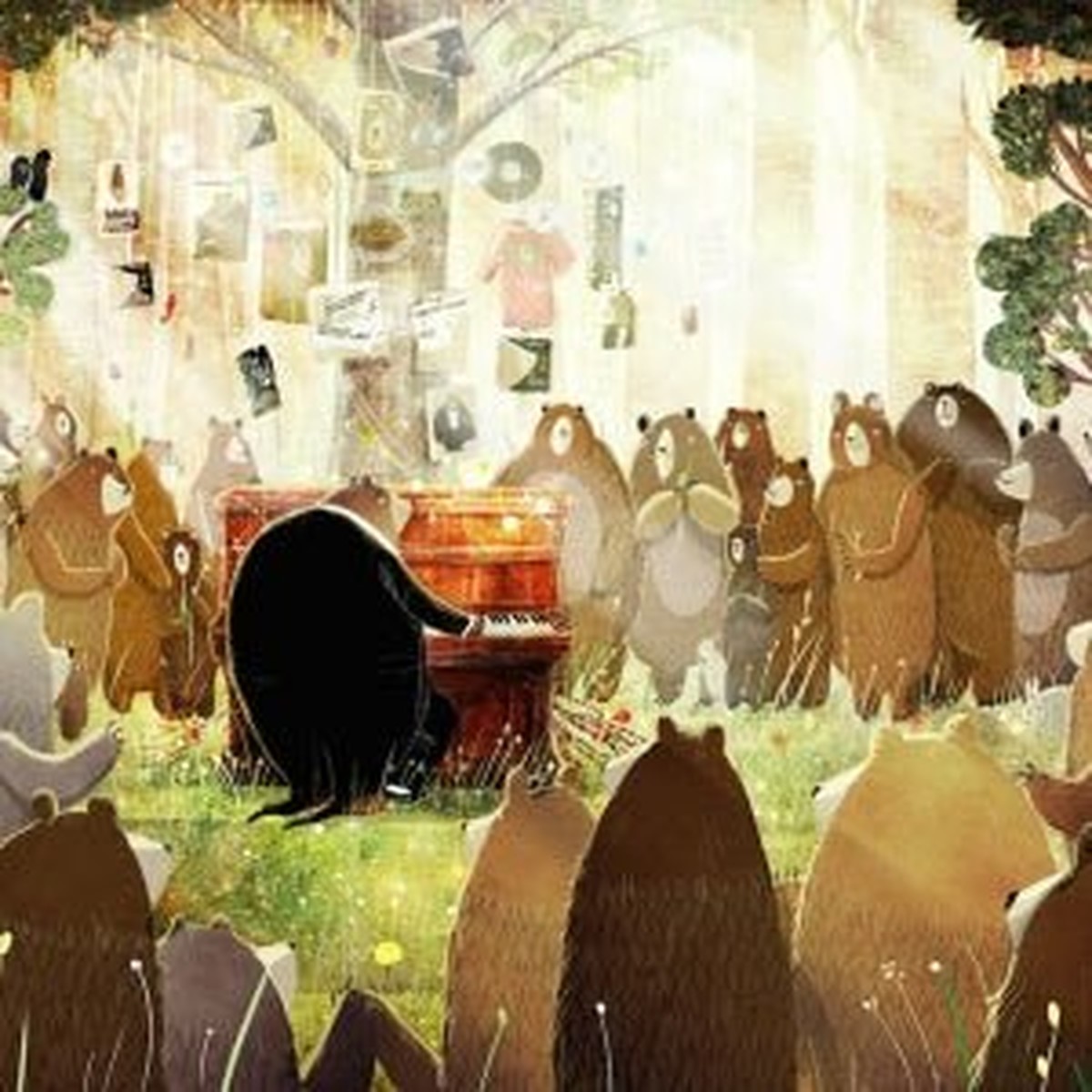 Ο Αρκούδος & το Πιάνο - David Litchfield