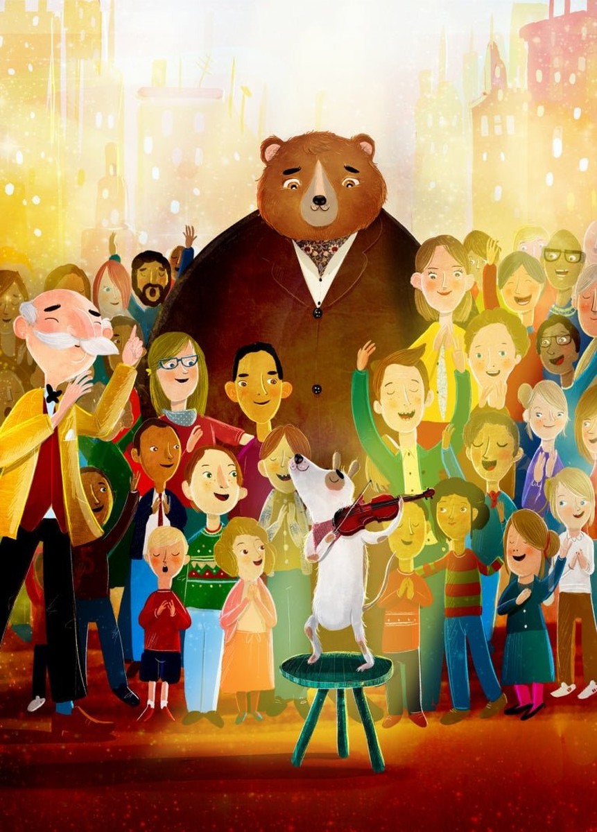 Ο Αρκούδος, το Πιάνο, ο Σκύλος και το Βιολί - David Litchfield