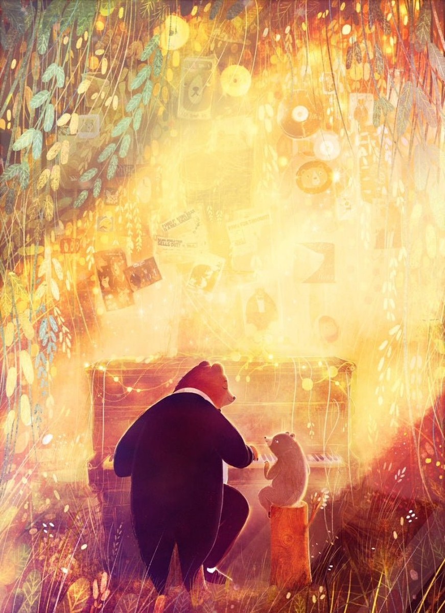 Ο Αρκούδος, το Πιάνο και η τελευταία Συναυλία - David Litchfield