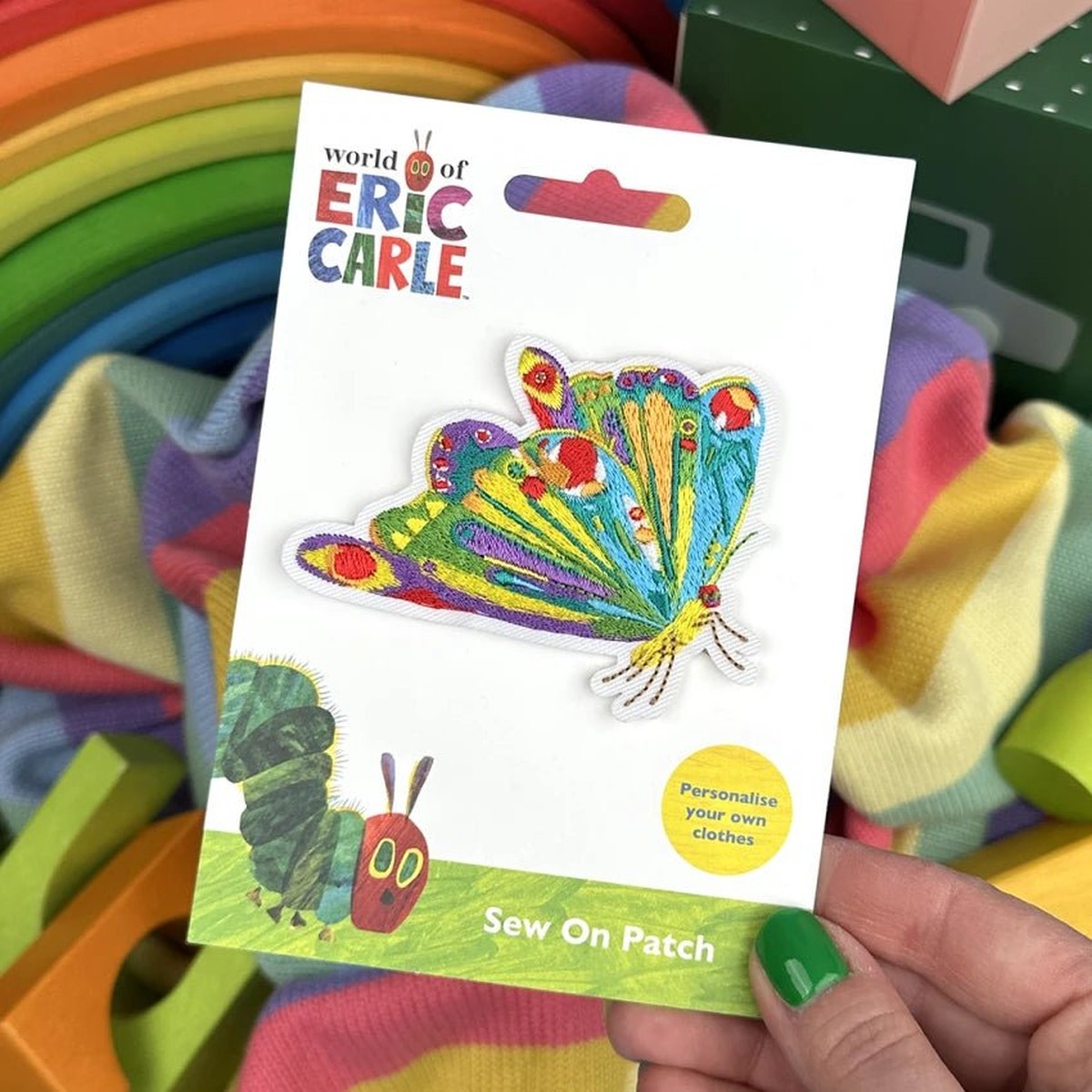 Butterfly Sew / Iron On Patch Eric Carle's World