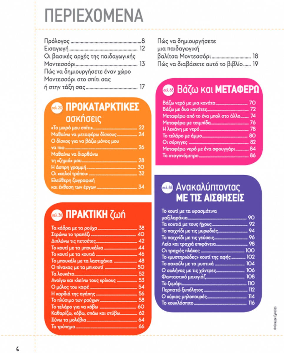 Εκπαιδευτικά Παιχνίδια με τη μέθοδο MONTESSORI