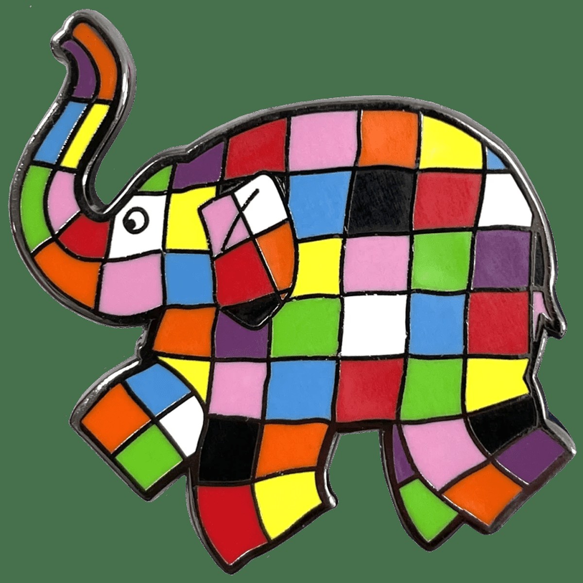 Elmer Jumping Left Pin Badge / Κονκάρδα Έλμερ