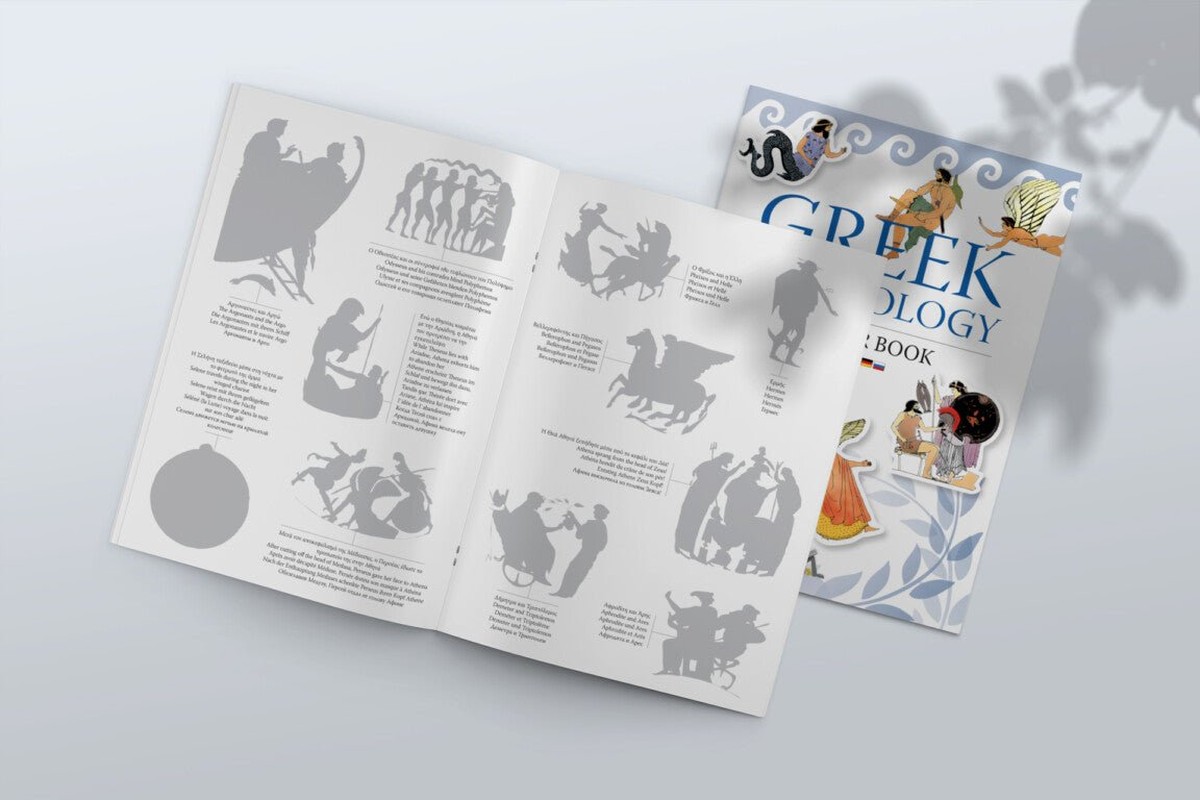 Greek Mythology Sticker Book - Στέλλα Καλογεράκη