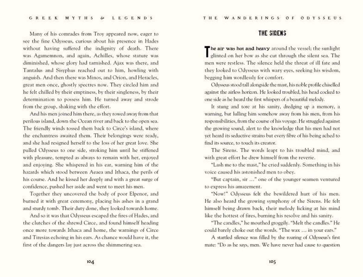 Greek Myths & Legends : Tales of Heroes, Gods & Monsters