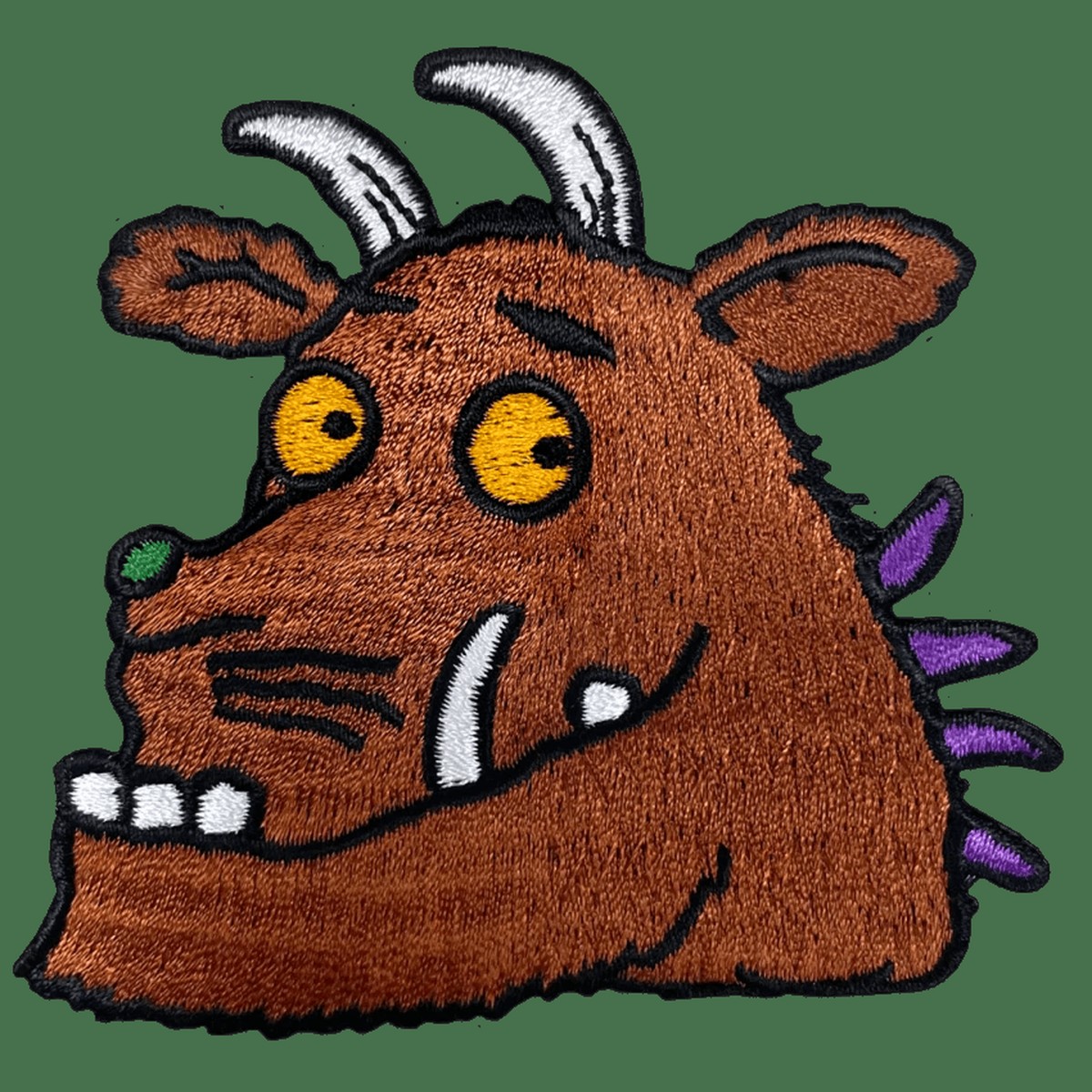 Gruffalo Head Sew / Iron On Patch - Γκρούφαλο