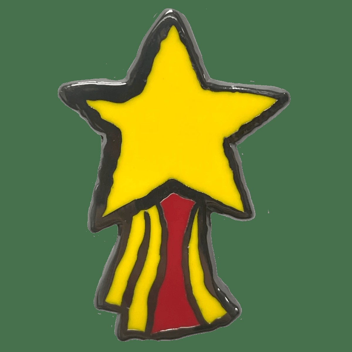 Zog Golden Star Pin Badge / Κονκάρδα Ζογκ Αστέρι