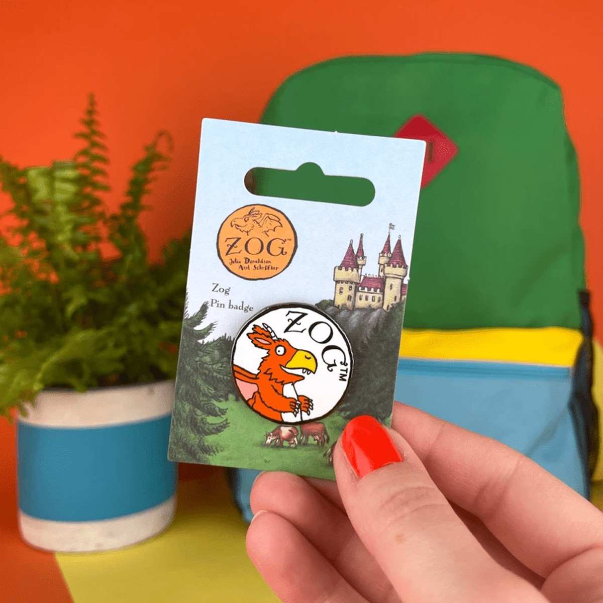 Zog Logo Pin Badge / Κονκάρδα Logo Ζογκ