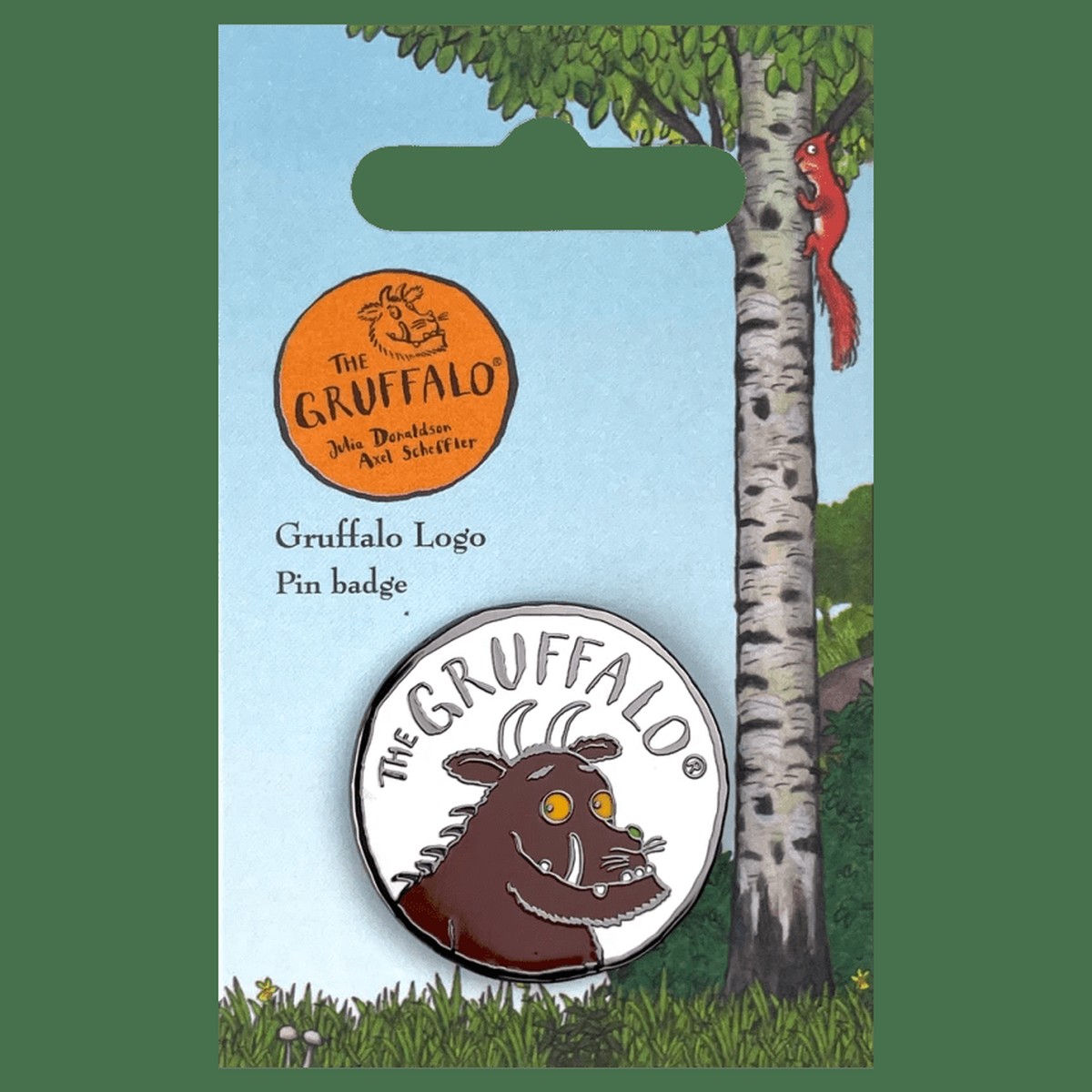 Gruffalo Logo Pin Badge / Κονκάρδα Γκρούφαλο
