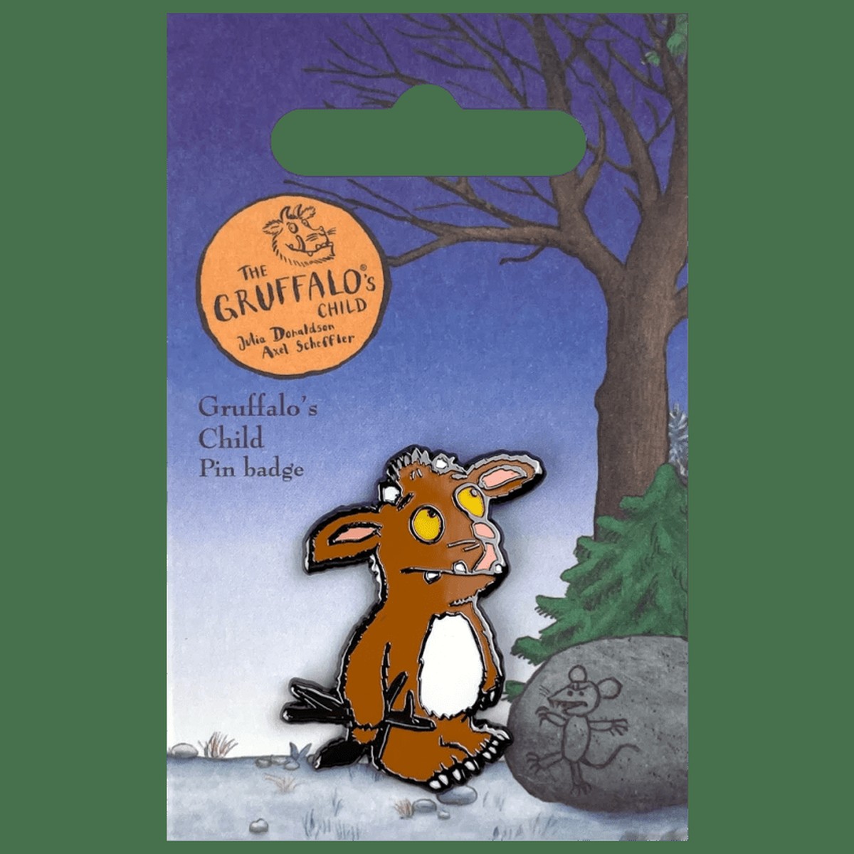Gruffalo's Child Character Pin Badge / Κονκάρδα Μικρό Γκρούφαλο