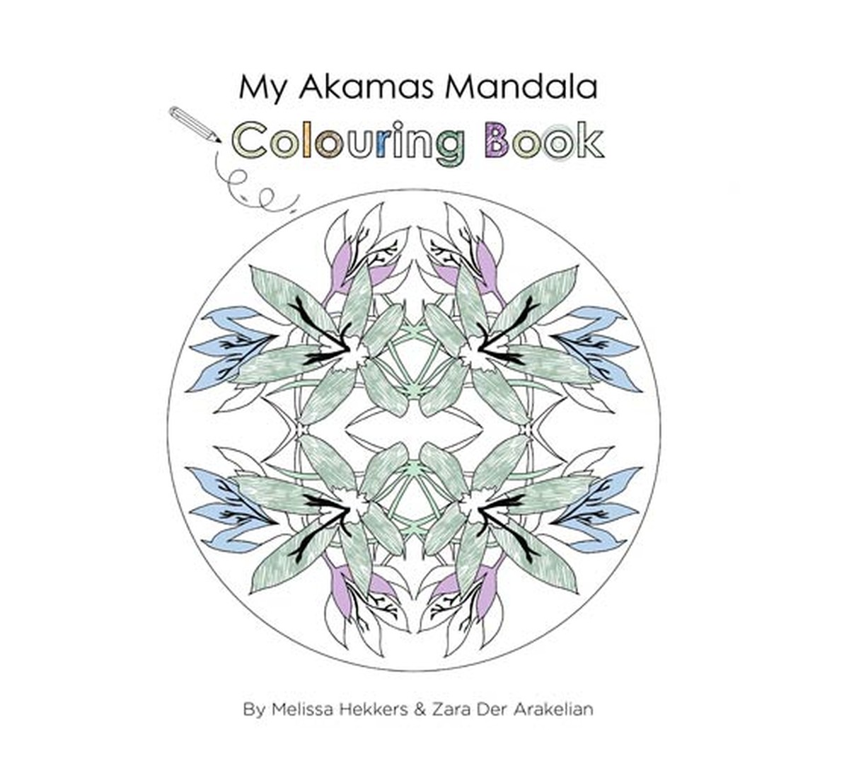 My Akamas Mandala Colouring Book Bilingual